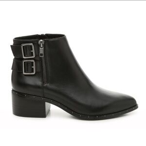 Bleecker & Bond Georgia leather booties‎ buckles